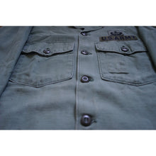 Load image into Gallery viewer, Vintage 1967 Vietnam US Army OG-107 Ranger Shirt