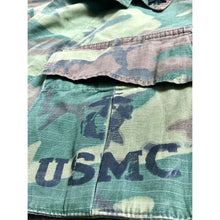 Load image into Gallery viewer, Vintage Vietnam 1968 USMC ERDL Camouflage Green Dominant Jungle Jacket