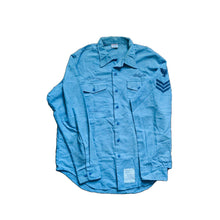 Load image into Gallery viewer, Vintage 1970s USN Chambray Shirt Santure