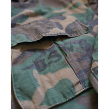 Load image into Gallery viewer, Vintage Vietnam 1969 USMC ERDL Camo Jungle Jacket Mullikin