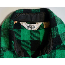 Load image into Gallery viewer, Vintage Woolrich Green Buffalo Plaid Overshirt