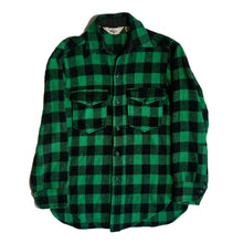 Load image into Gallery viewer, Vintage Woolrich Green Buffalo Plaid Overshirt