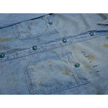Load image into Gallery viewer, Vintage WWII 1940s USN Chambray Shirt