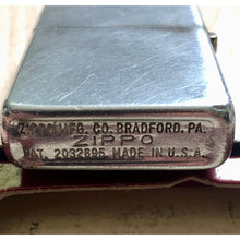 Load image into Gallery viewer, Vintage 1950s Zippo Casite Oil Lighter