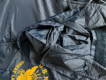 Load image into Gallery viewer, Vintage U.S. Navy Great Lakes Naval Base Fleece Lined Coach Jacket