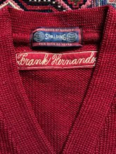 Load image into Gallery viewer, 1950s Spalding Varsity V-Neck Sweater