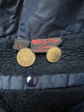 Load image into Gallery viewer, Vintage U.S. Navy Great Lakes Naval Base Fleece Lined Coach Jacket