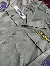 Load image into Gallery viewer, 1951 U.S Army 7th Army HBT Master Sergeant Corpus.