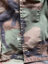 Load image into Gallery viewer, 1990 U.S. Navy Woodland Camouflage BDU New London Submarine Base