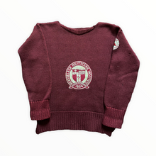 Load image into Gallery viewer, 1950s RH Macys & Co Rensselaer Polytechnic Institute Varsity Sweater