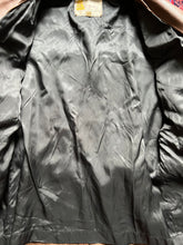 Load image into Gallery viewer, 1970s Leather Trench Coat Size 46