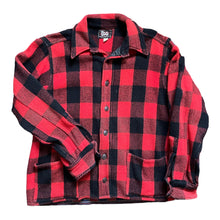 Load image into Gallery viewer, 1940s Woolrich Buffalo Plaid Chore Shirt
