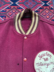 1958 Newton Junior College Champions Varsity Jacket
