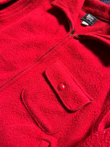 1940s Woolrich Hunting Jacket Red Size 42