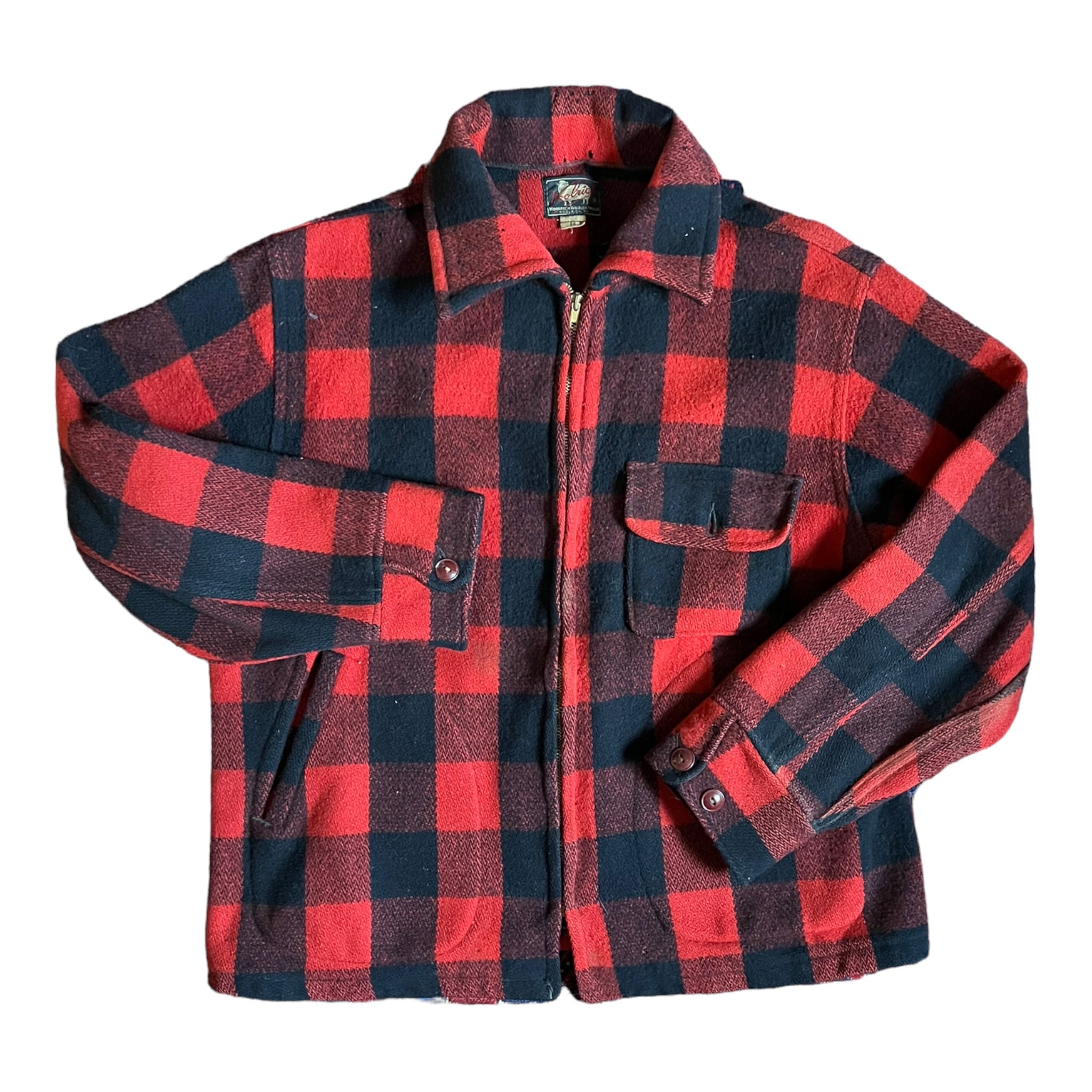 1940s-50s Woolrich Buffalo Plaid Hunting Jacket – Salty Dog