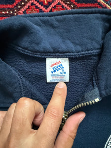 1980s U.S. Coast Guard Chief Petty Officer Academy Half-Zip Sweatshirt