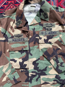 1996 Army Master Sergeant Mauer Airborne Special Forces BDU