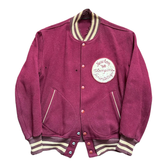1958 Newton Junior College Champions Varsity Jacket