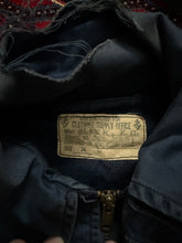 Load image into Gallery viewer, 1960s Vietnam War U.S. Navy N-4 Deck Jacket – Sr. CPO Kendrick O. Black, USS Wasp CV-18 / CVSG-52
