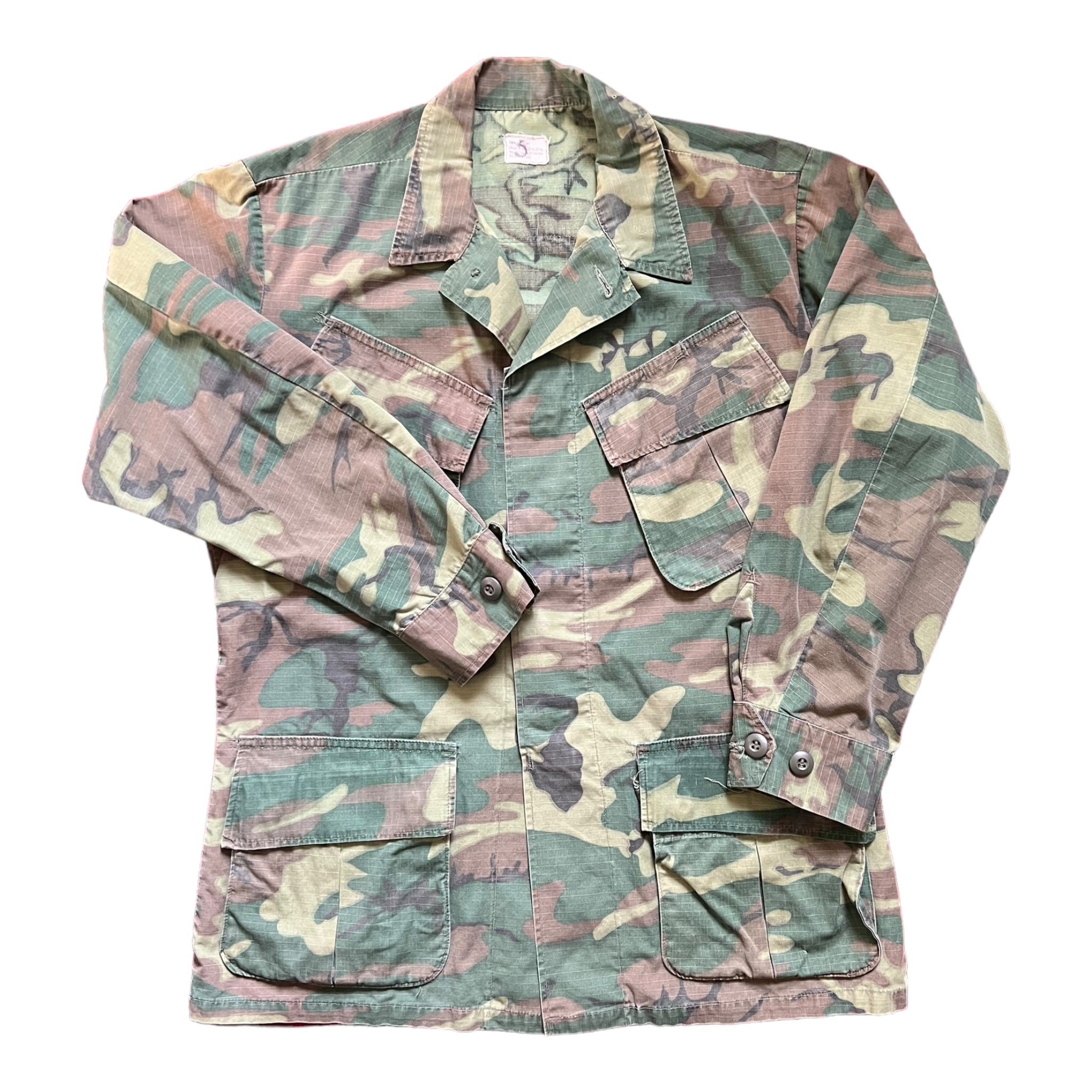 Vietnam 1968 USMC ERDL Camouflage Jungle Jacket IRBY – Salty Dog