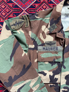 1996 Army Master Sergeant Mauer Airborne Special Forces BDU