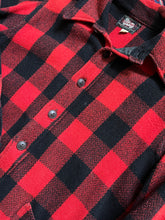 Load image into Gallery viewer, 1940s Woolrich Buffalo Plaid Chore Shirt
