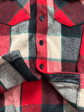 Load image into Gallery viewer, 1960s LL Bean Red and Black Plaid Wool Hunting Shirt
