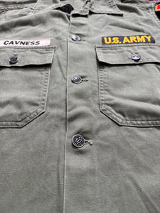 U.S. Army Korean War 25th Infantry Corporal Cavness Og-107 Shirt