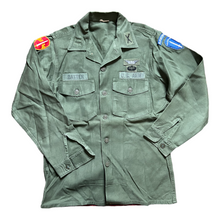 Load image into Gallery viewer, U.S. Army MACV Airborne OG-107 Sateen Shirt Batten
