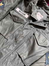 Load image into Gallery viewer, Vietnam War OG-107 Sateen Field Jacket Specialist Butler 4th Infantry
