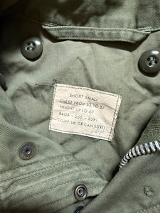 Vietnam War OG-107 Sateen Field Jacket Specialist Butler 4th Infantry