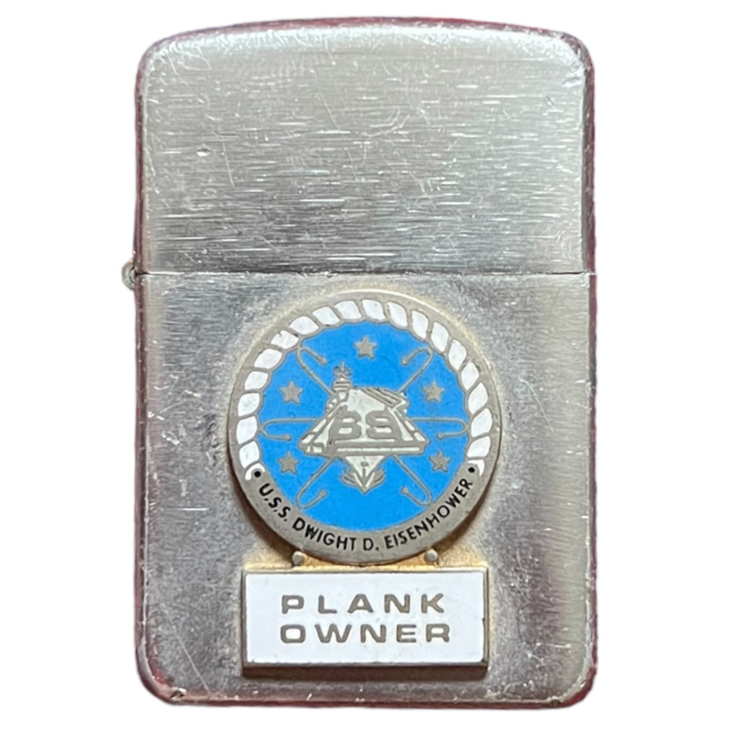 1969 U.S.S Dwight D. Eisenhower Plank Power Lighter