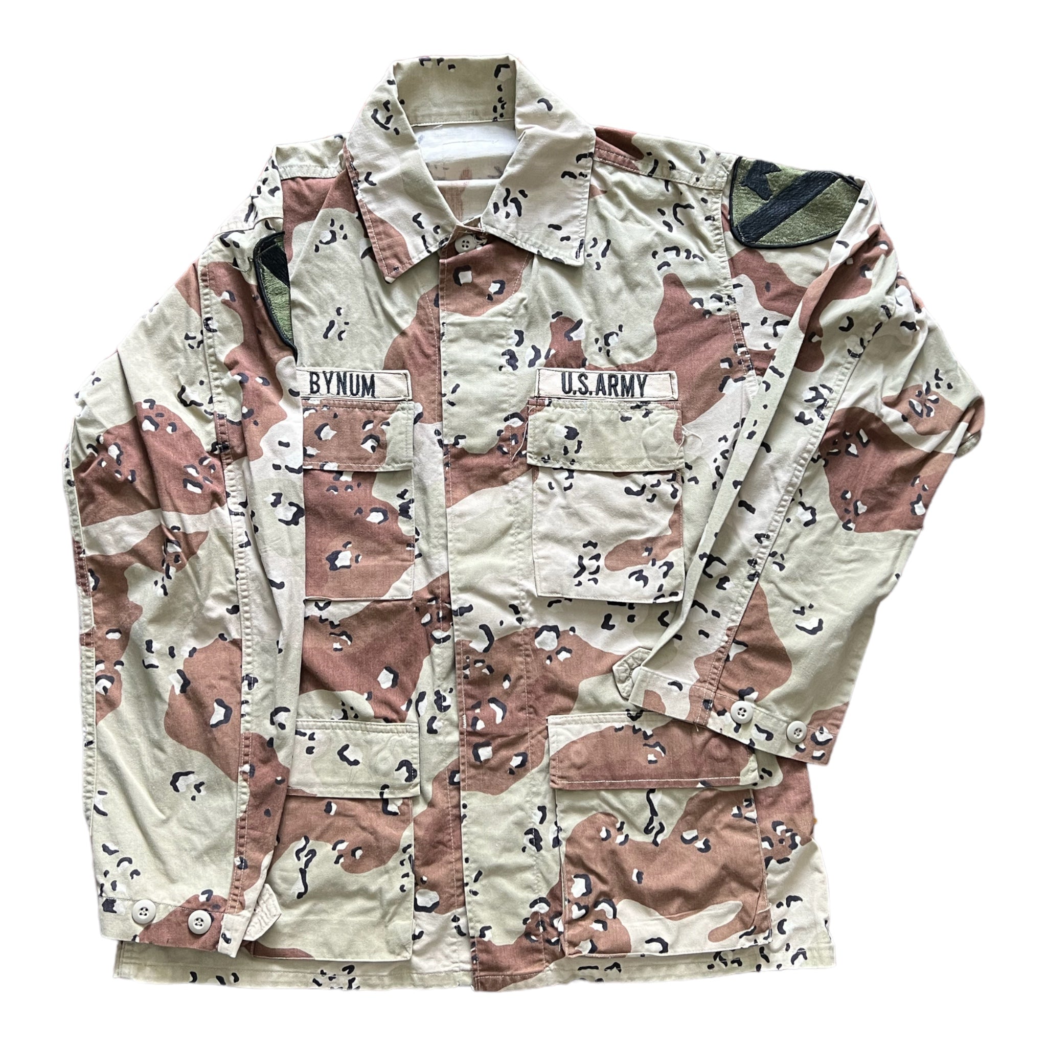 1990 U.S. Army 1st Cavalry Division Chocolate Chip Camouflage BDU 