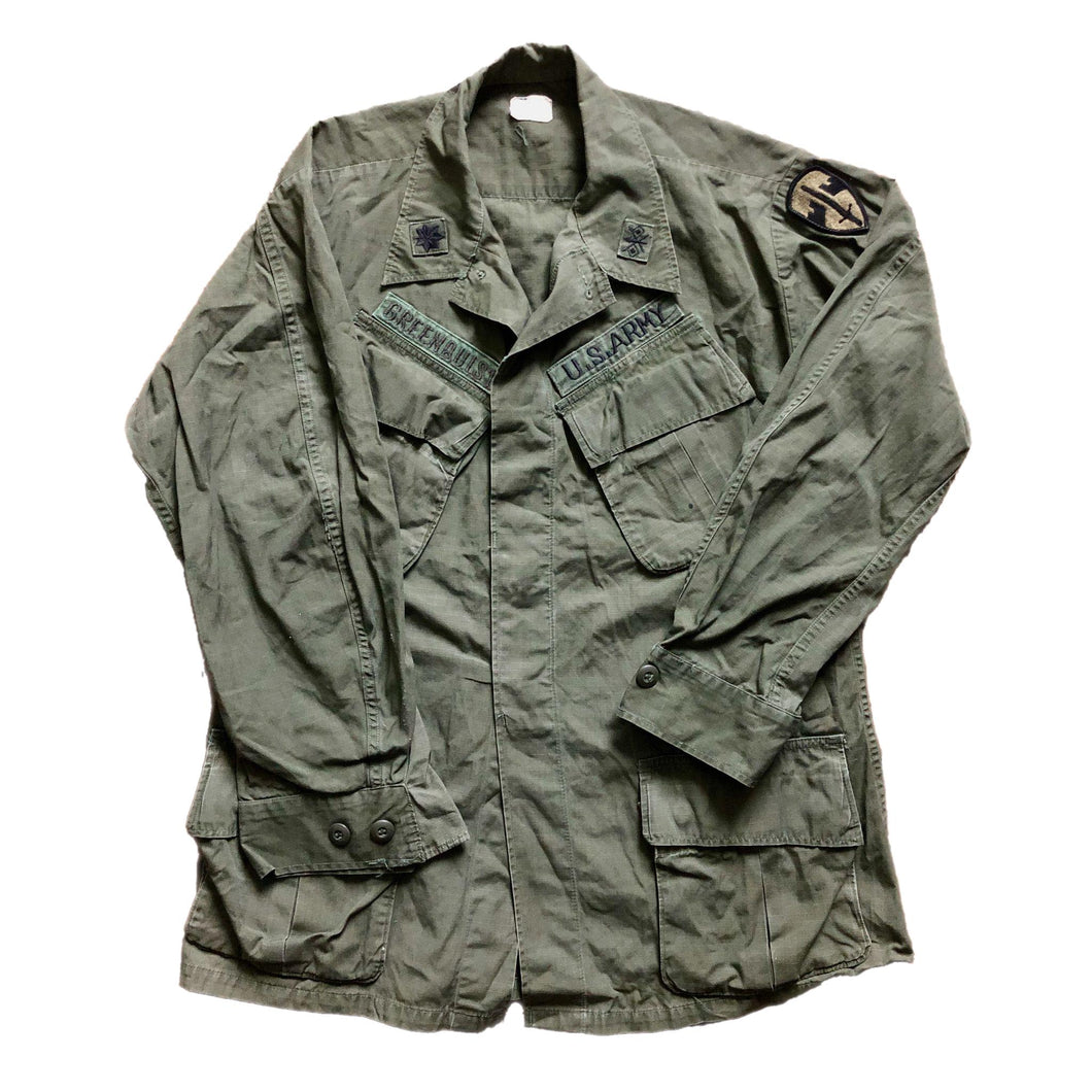 Vintage 1968 Vietnam U.S. Army Jungle Jacket Greenquist
