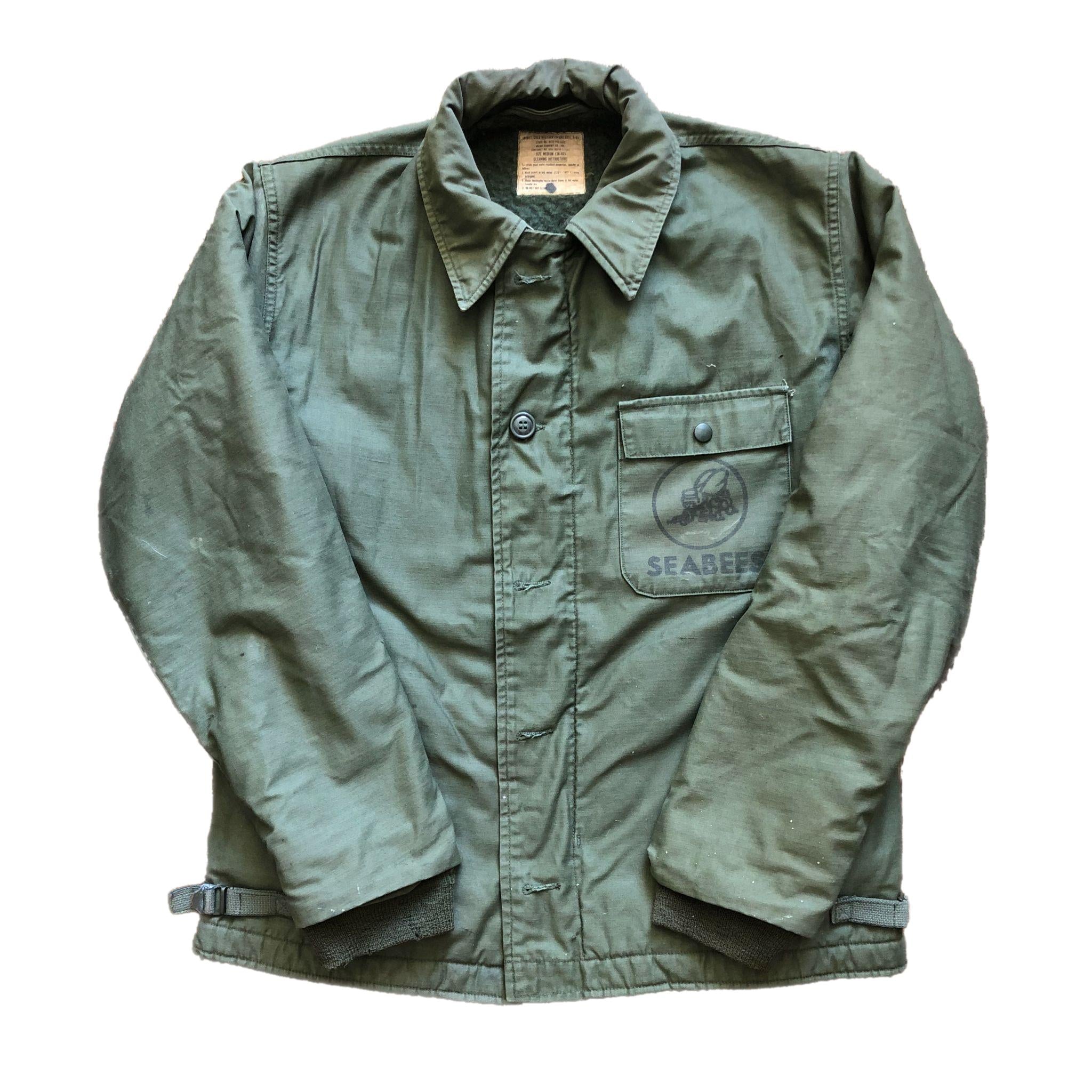 1968 Vietnam Seabees A-2 Cold Weather Deck Jacket – Salty Dog