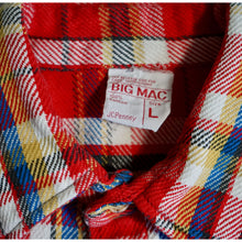 Load image into Gallery viewer, Vintage 1970s Big Mac Red Plaid Sanforized Shirt
