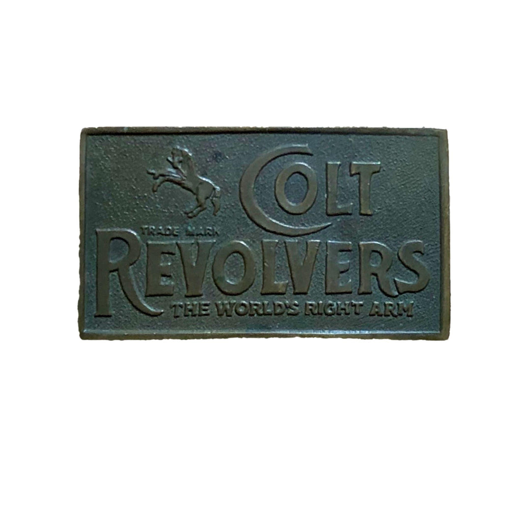 Vintage Colt Revolver Belt Buckle
