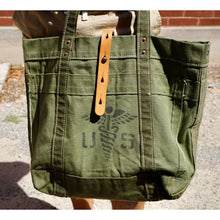 Load image into Gallery viewer, Vintage U.S. Army Medical Corps Tote Bag
