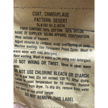 Load image into Gallery viewer, Vintage 1983 Desert Storm Chocolate Chip BDU
