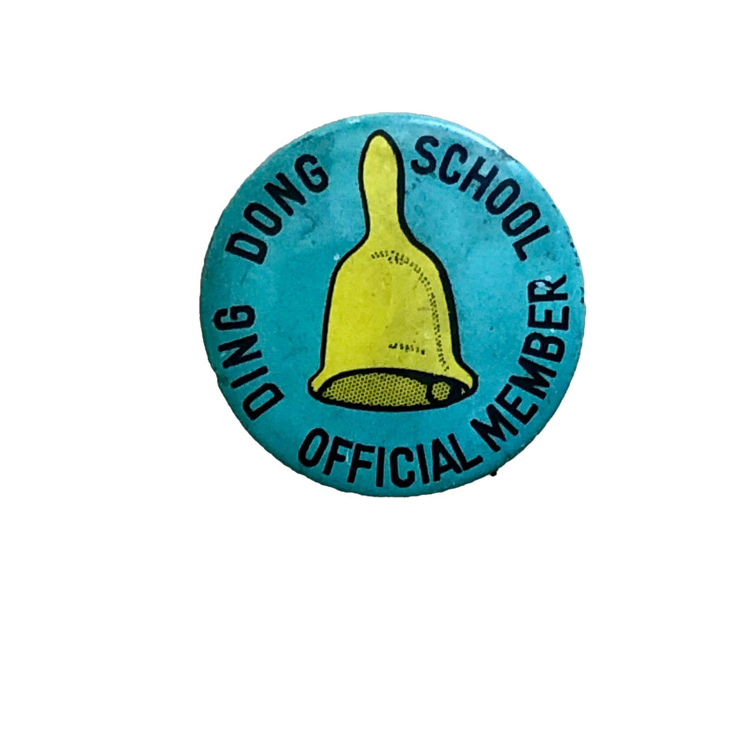 Vintage Ding Dong School Member Pin