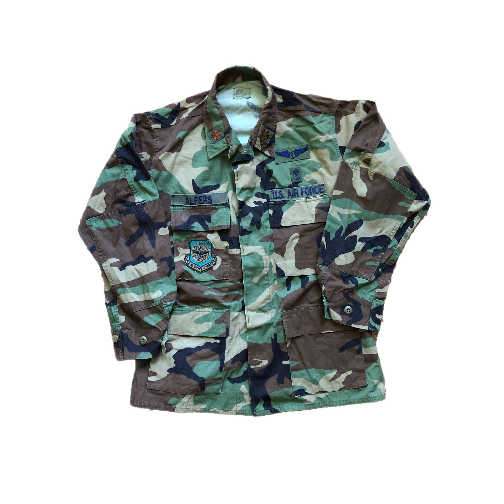 上品スタイル 2002 U.S. Air Force Woodland Camouflage Ripstop BDU Air 個人装備