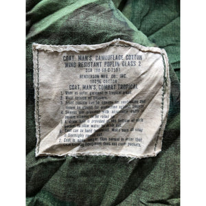 1968 U.S. Army 101st Airborne and 82nd Airborne ERDL Jungle Jacket