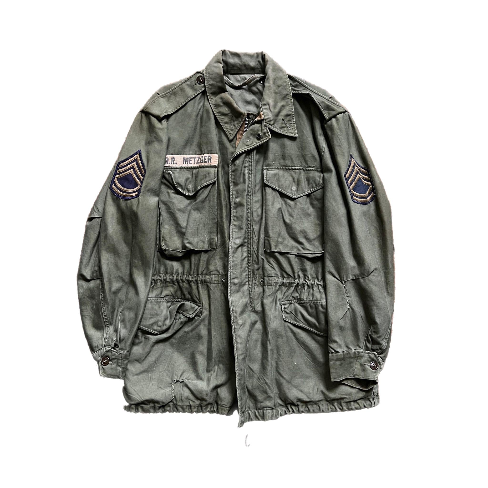 1951 Army M-51 Field Jacket Sergeant First Class Metzger