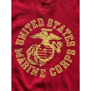 1990s USMC Red Sweatshirt