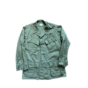 1969 Vietnam War U.S. Army Jungle Jacket Small Short
