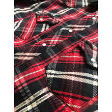 Load image into Gallery viewer, Vintage Wrangler Red Plaid Western Shirt
