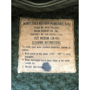 1968 Vietnam Seabees A-2 Cold Weather Deck Jacket