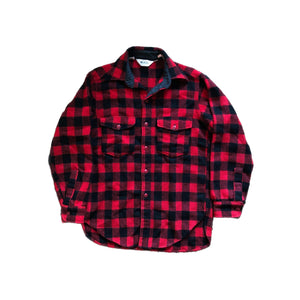 Vintage Woolrich Red Buffalo Plaid Over Shirt
