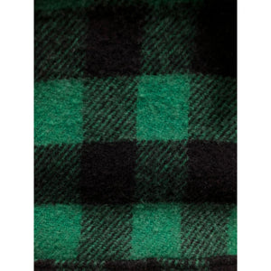 1960s L.L. Bean Green Buffalo Plaid Wool Shirt