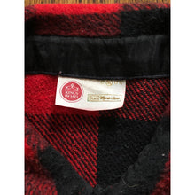 Load image into Gallery viewer, 1970s Sears Red Buffalo Check Plaid Wool Shirt
